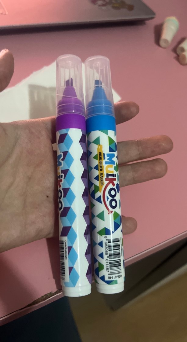 Renkli Keçeli Kalem Seti - Görsel 2