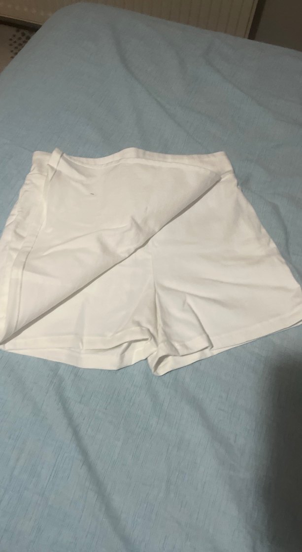 Beyaz Midi şort kız çocuk - Görsel 2