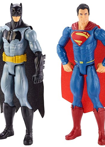 Batman ve Superman Aksiyon Figürleri Seti