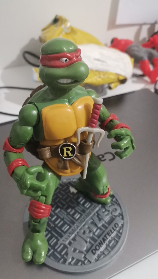 Kırmızı Maskeli Ninja Kaplumbağa Donatello Aksiyon Figürü - Görsel 2