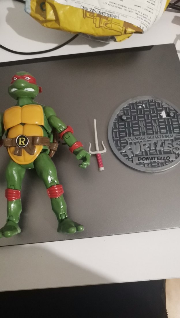 Kırmızı Maskeli Ninja Kaplumbağa Donatello Aksiyon Figürü - Görsel 3