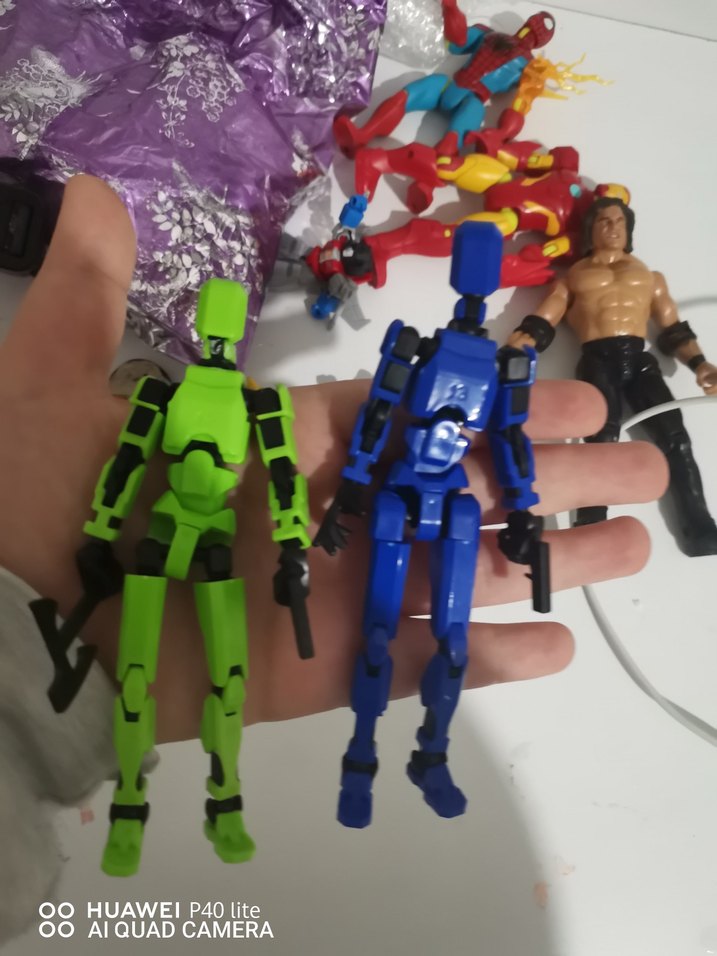 Dummy T13 Plastik Aksiyon Figürü - Görsel 2