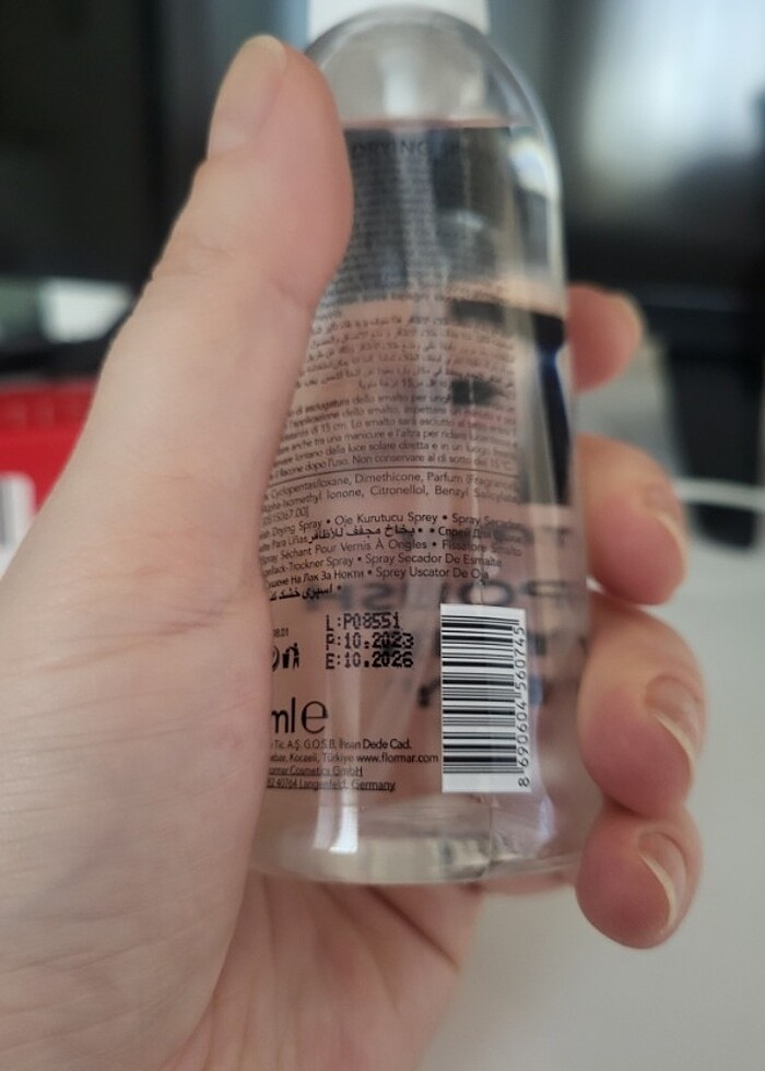 Flormar oje kurutucu - Görsel 3