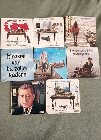 8li bardak altlıkları