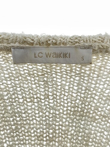 s Beden beyaz Renk LC Waikiki Hırka %70 İndirimli.