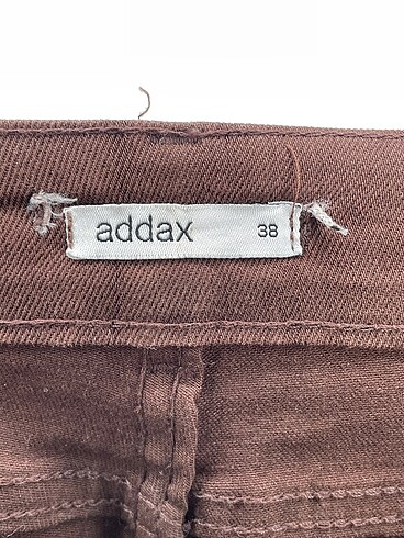 38 Beden kahverengi Renk Addax Jean / Kot %70 İndirimli.