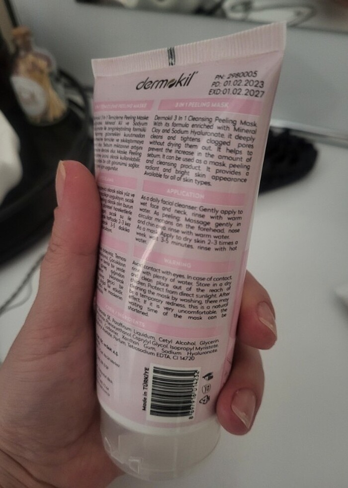 Kil maskesi peeling maske  - Görsel 2