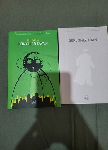 H. G. Wells bilimkurgu kitapları