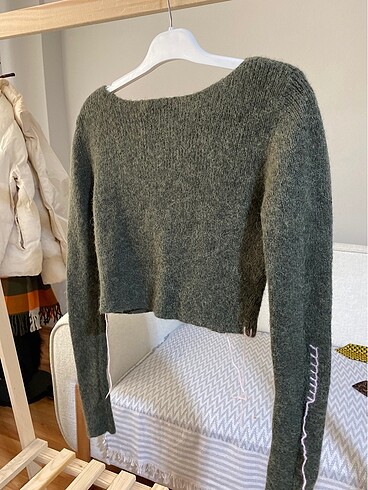 l Beden Zara crop triko L beden
