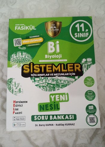 11. Sınıf Biyoloji Sistemler Soru Bankası