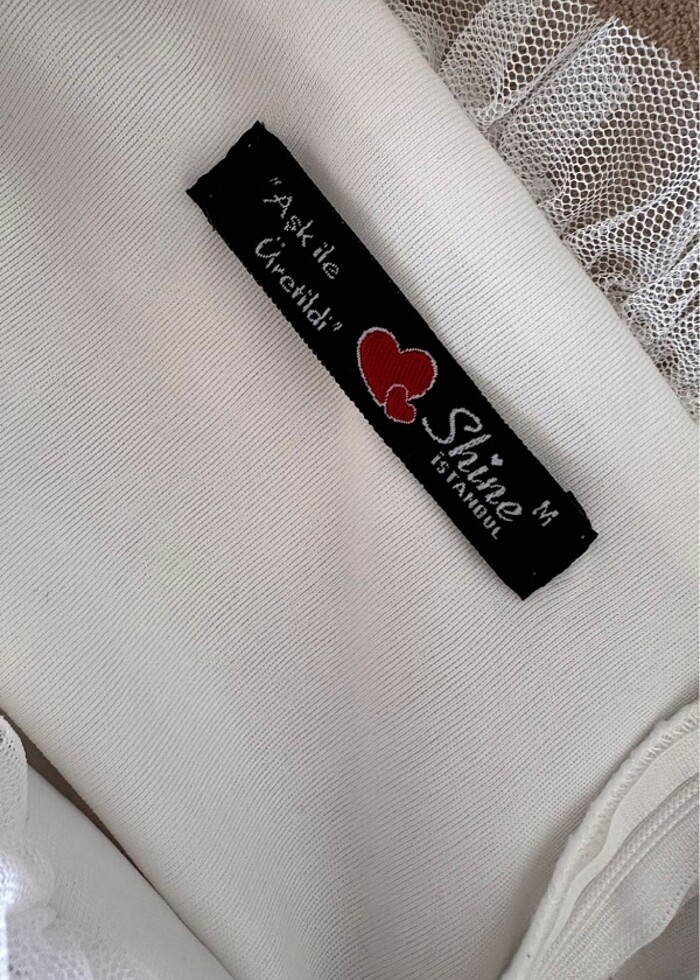 DIŞ ÇEKİM ELBİSESİ BEYAZ - Görsel 4