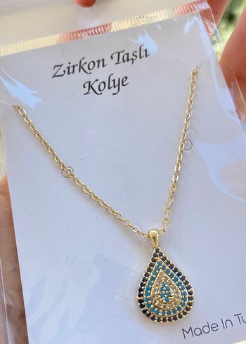 Diğer Zirkon Taşlı Uzun Zincirli Bohem Kolye