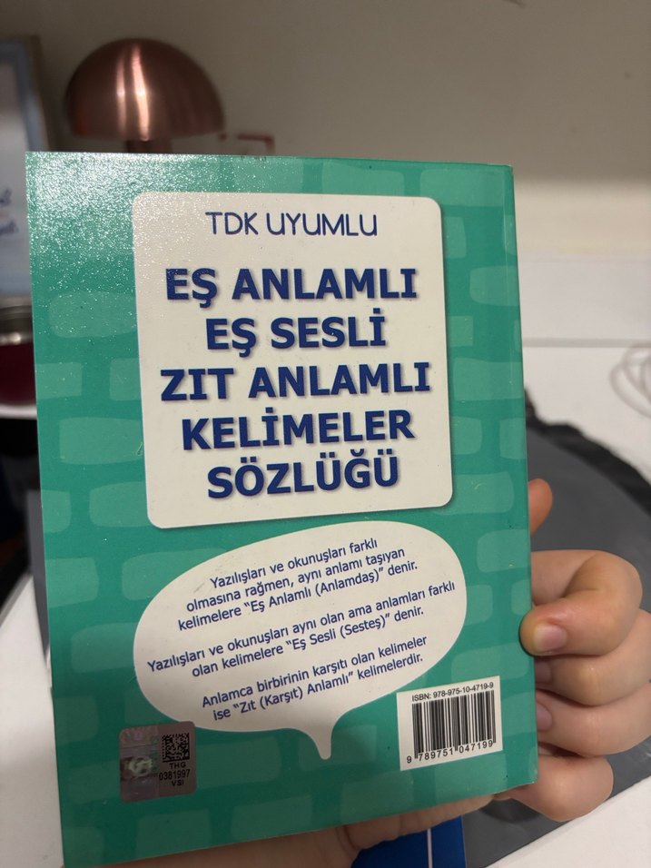 TDK Uyumlu Eş Anlamlı, Zıt Anlamlı Kelimeler Sözlüğü - Görsel 2