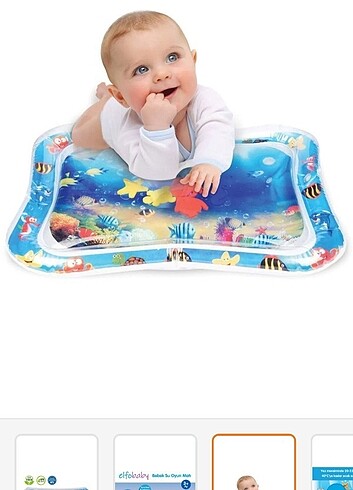 Tummy time su matı