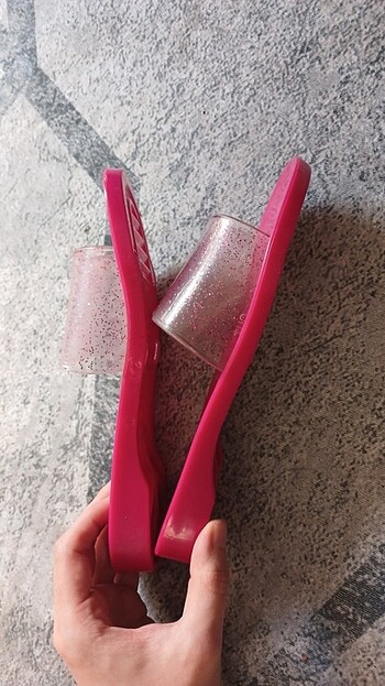 36 Beden Yazlık Pembe Terlik