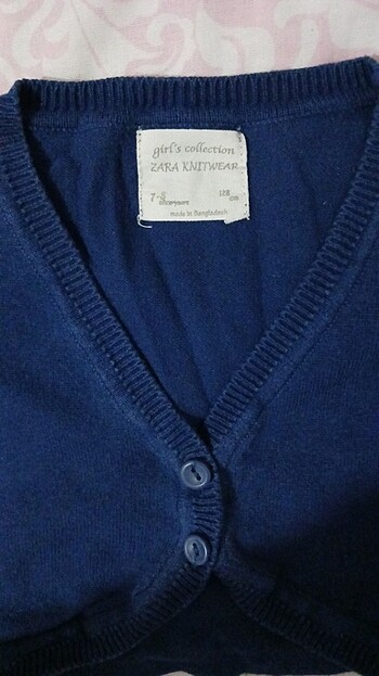 Zara 7-8 yaş Lacivert Bolero - Görsel 2