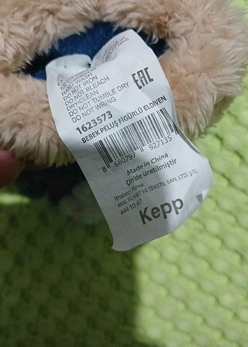 Peluş Mavi Eldiven - Görsel 3