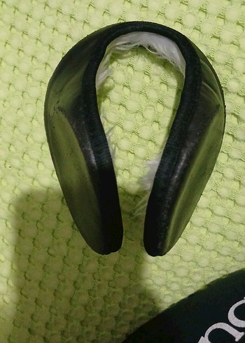 Deri Peluş Kulaklık& Eldiven - Görsel 3