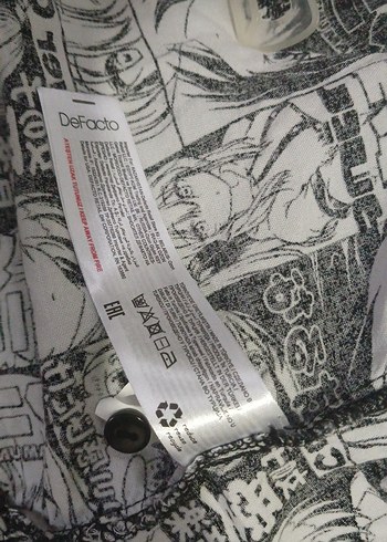 Defacto Anime Baskılı Salaş Gömlek - Görsel 6