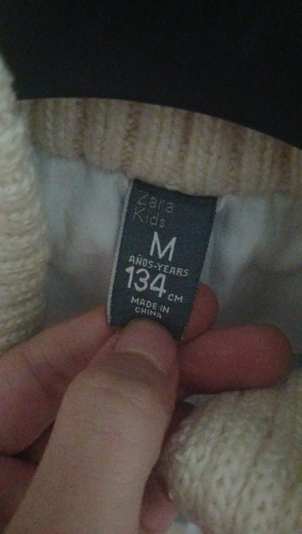 7-8 Yaş Beyaz Kısa Fermuarlı Yelek - Görsel 4