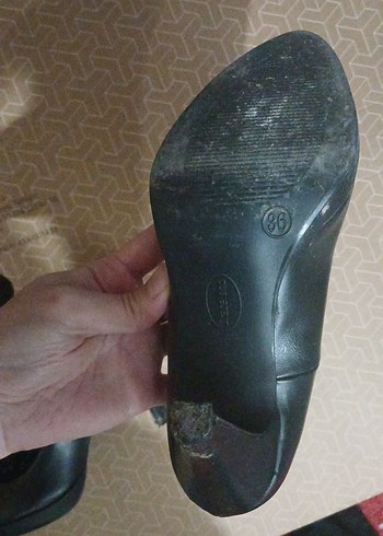 Graceland 36 Numara Klasik Siyah Kadın Topuklu Ayakkabı - Görsel 4