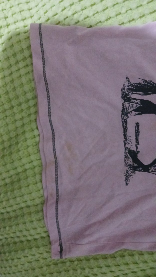 Kız Çocuk Pembe Baskılı Polo Yakalı Tişört - Görsel 3