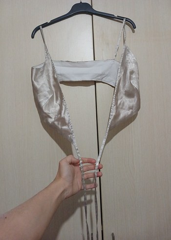 Bağlanabilir gri büstiyer - Görsel 2