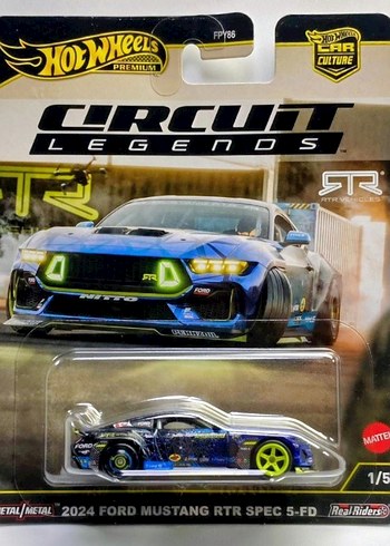 Hot Wheels premium 2024 Ford Mustang RTR Spec 5-FD Oyuncak Araba