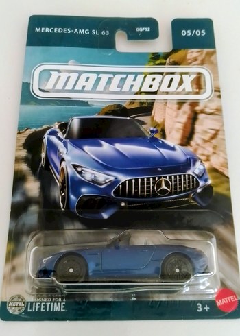 Matchbox Mercedes-AMG SL 63 Mavi Oyuncak Araba