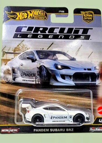Hot Wheels Beyaz Pandem Subaru BRZ Oyuncak Araba