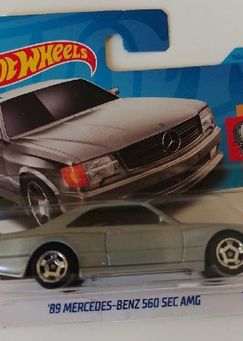 Hot wheels 89 Mercedes Benz 560 sec amg