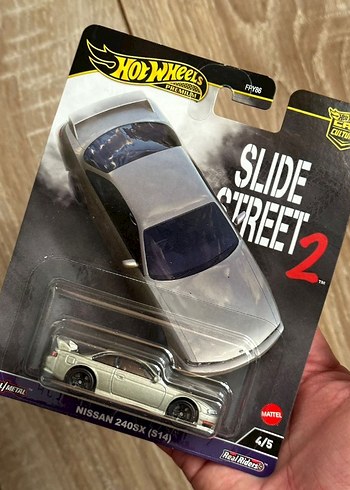 Hot Wheels premium Nissan 240SX Gri Oyuncak Araba
