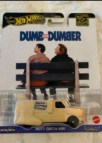 Hot Wheels premium Dumb and Dumber Mutt Cutts Van Oyuncak Araba