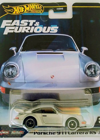 hot wheels Gri Porsche 911 Carrera RS 3.8 Oyuncak Araba
