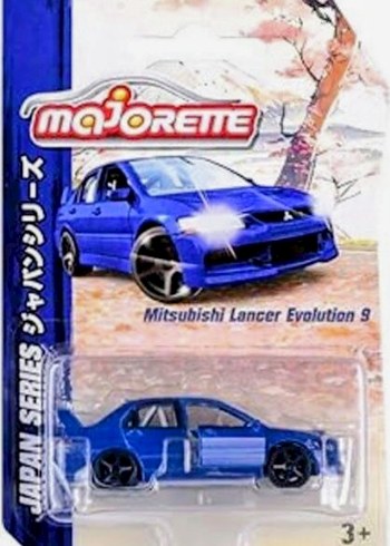 Mavi Mitsubishi Lancer Evolution Oyuncak Araba