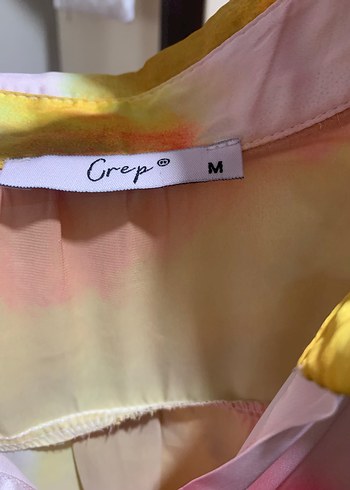 Çok Renkli Bohem Uzun Kollu saten Gömlek - Görsel 3