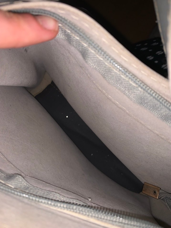 Gri Minimalist Deri Kadın Çanta - Görsel 5