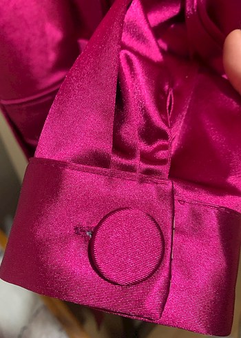 Parlak Pembe Uzun Kadın tunik - Görsel 6