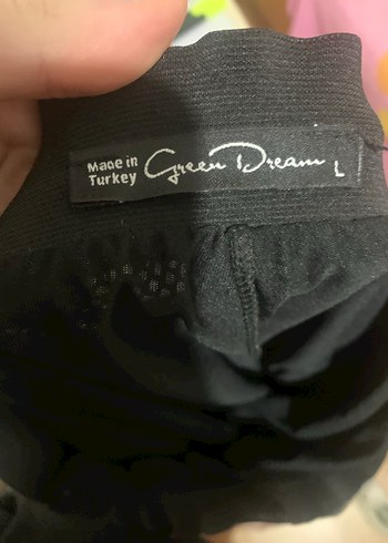 Drapeli Siyah Midi Gotik Etek - Görsel 2