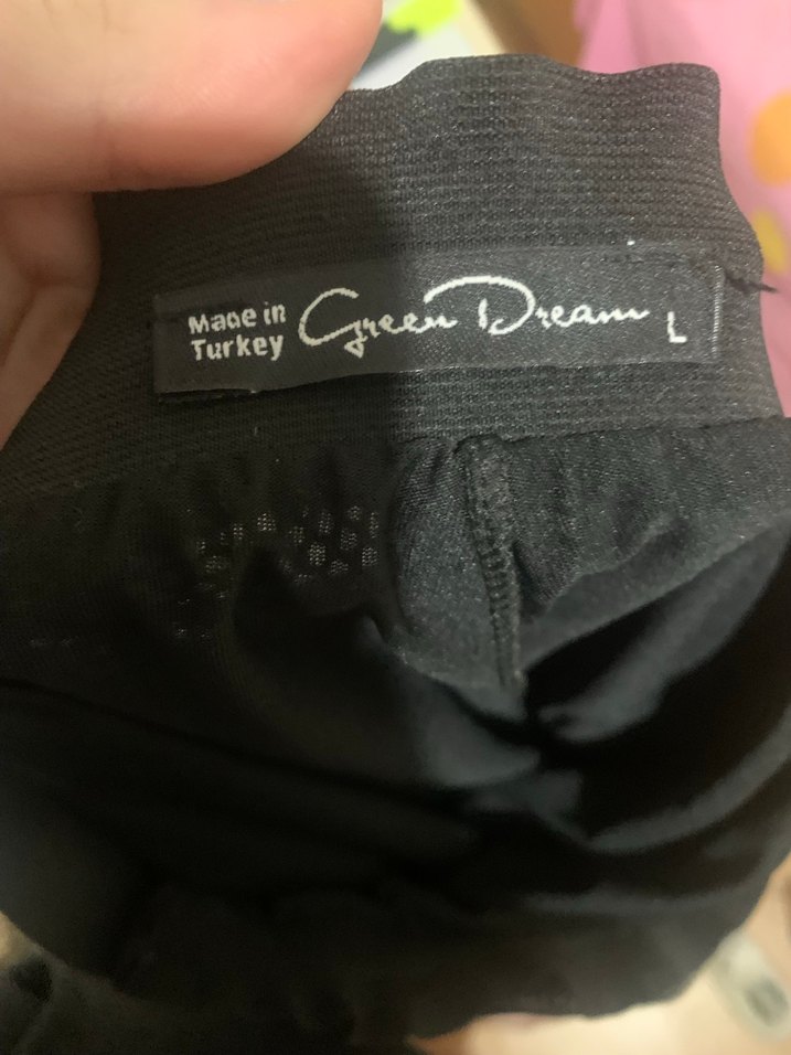 Drapeli Siyah Midi Gotik Etek - Görsel 2