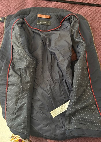 Fermuarlı Kapitone Lacivert Kadın Yelek - Görsel 3