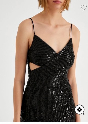 Payetli abiye elbise - Görsel 3