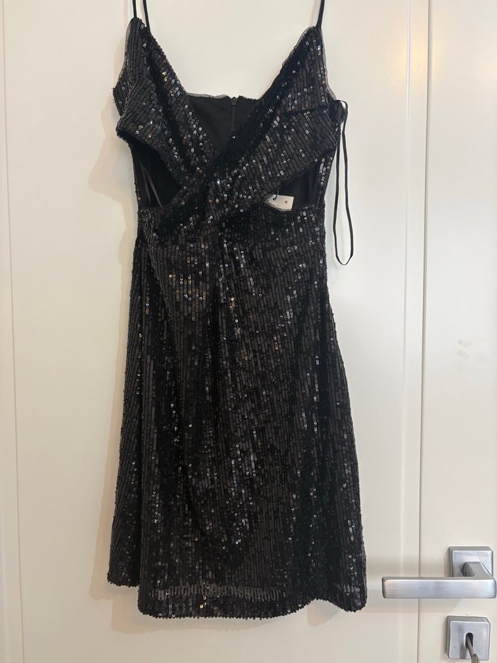 Payetli abiye elbise - Görsel 2