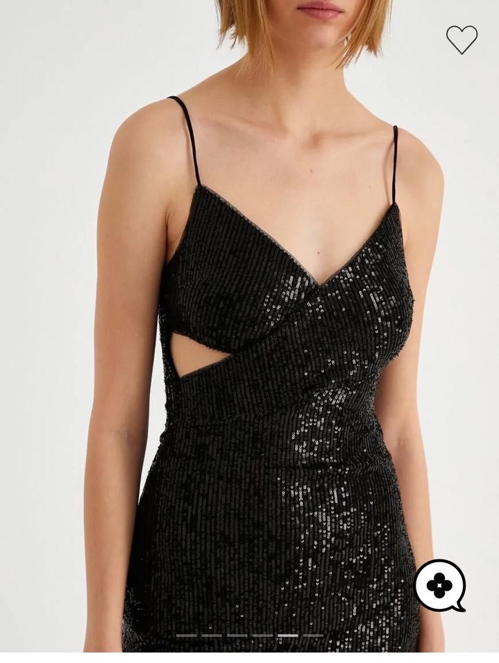 Payetli abiye elbise - Görsel 3