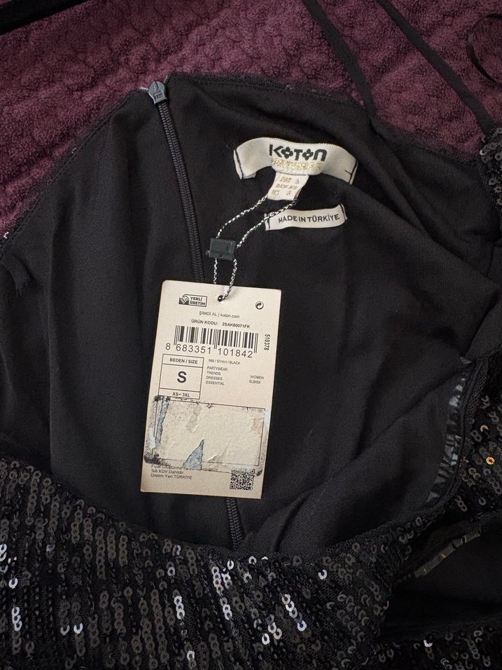 Payetli abiye elbise - Görsel 5