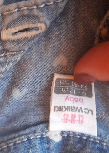 lcw bebek kot gomlek - Görsel 2