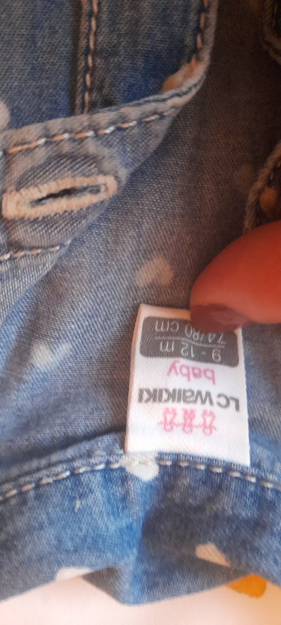 lcw bebek kot gomlek - Görsel 2