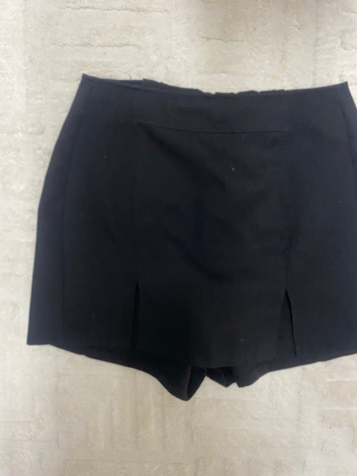 Siyah Mini Kadın Etek - Görsel 3