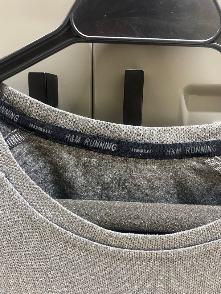 Gri Erkek Kısa Kollu Salaş Tişört - Görsel 2