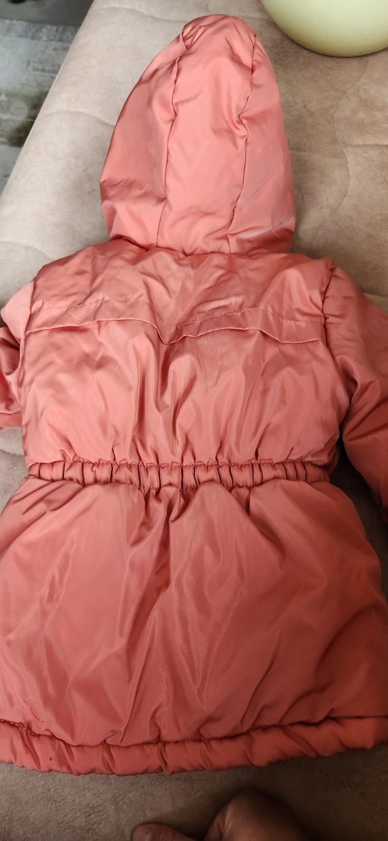 Kız Çocuk Kürklü Mont - Görsel 2